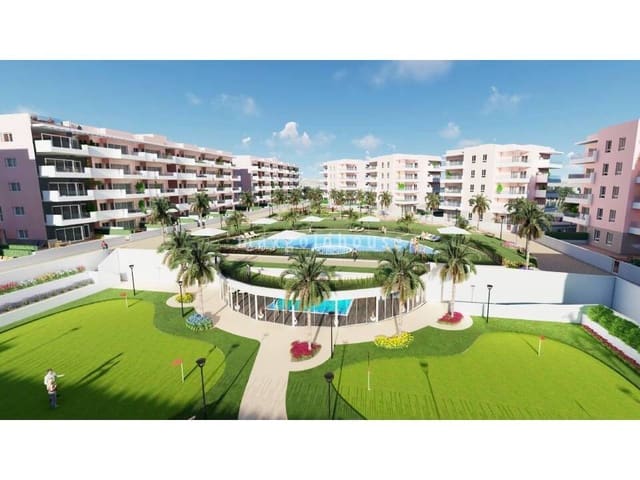 Apartamento de 3 habitaciones en El Raso, Guardamar del Segura en venta con piscina - 344.900 € (Ref: 10008123)