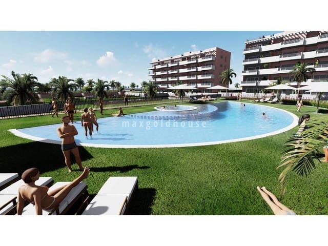 Apartamento de 3 habitaciones en El Raso, Guardamar del Segura en venta con piscina - 344.900 € (Ref: 10008123)