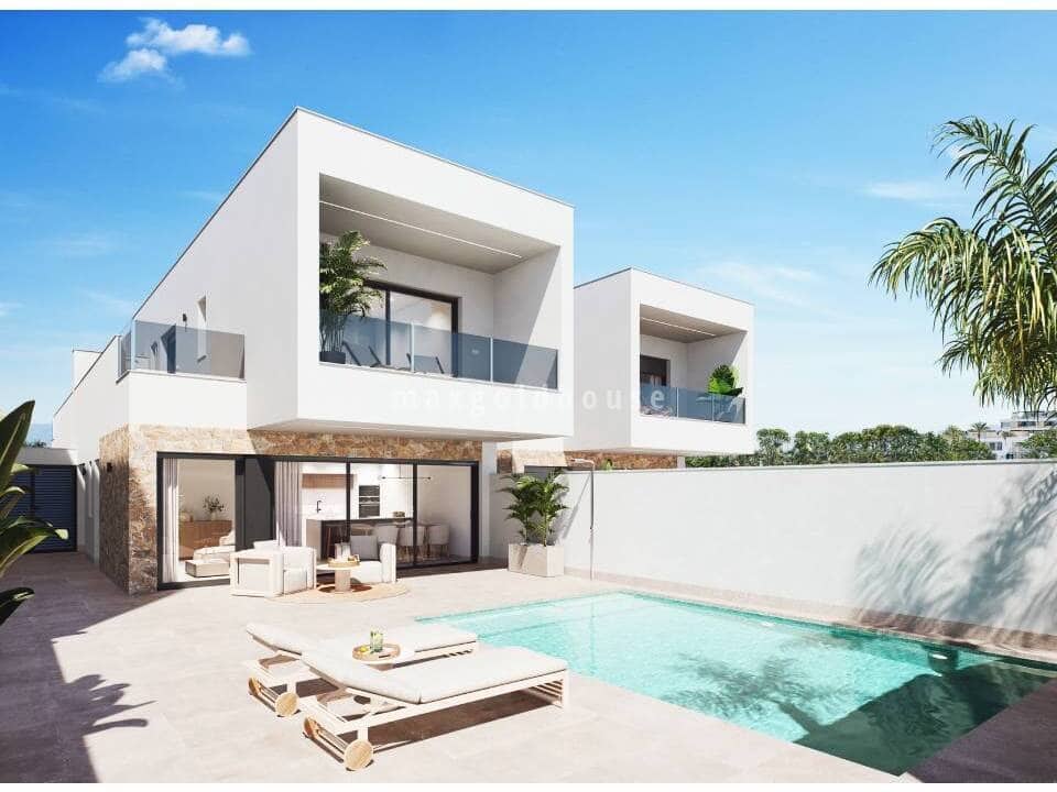 3 bedroom Villa for sale in San Pedro del Pinatar with pool - € 445,000 (Ref: 10010055)