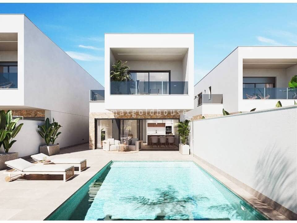 3 bedroom Villa for sale in San Pedro del Pinatar with pool - € 445,000 (Ref: 10010055)