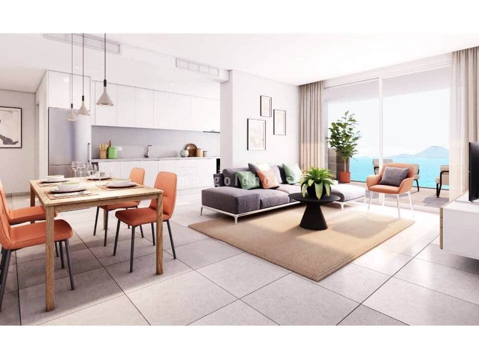 2 soverom Leilighet til salgs i La Manga del Mar Menor med svømmebasseng - € 263 000 (Ref: 10010062)