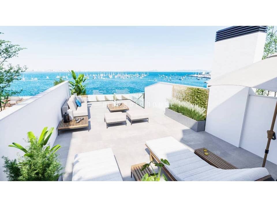 Apartamento de 2 habitaciones en Lo Pagan en venta con piscina - 425.000 € (Ref: 10010063)