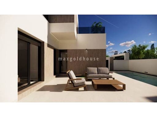 Chalet de 3 habitaciones en San Fulgencio en venta con piscina - 365.000 € (Ref: 10012695)