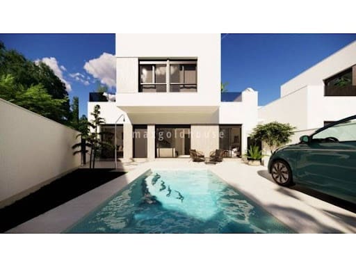 Chalet de 3 habitaciones en San Fulgencio en venta con piscina - 365.000 € (Ref: 10012695)