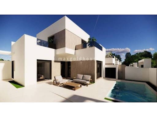 Chalet de 3 habitaciones en San Fulgencio en venta con piscina - 365.000 € (Ref: 10012695)