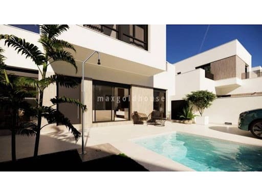 Chalet de 3 habitaciones en San Fulgencio en venta con piscina - 365.000 € (Ref: 10012695)