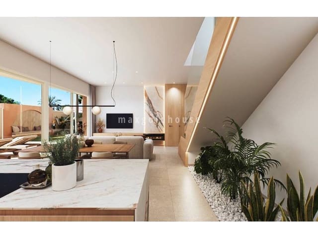 Chalet de 3 habitaciones en Dehesa de Campoamor, Orihuela en venta con piscina - 1.470.000 € (Ref: 10014927)