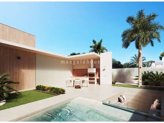 Chalet de 4 habitaciones en Dehesa de Campoamor, Orihuela en venta con piscina - 1.550.000 € (Ref: 10014928)