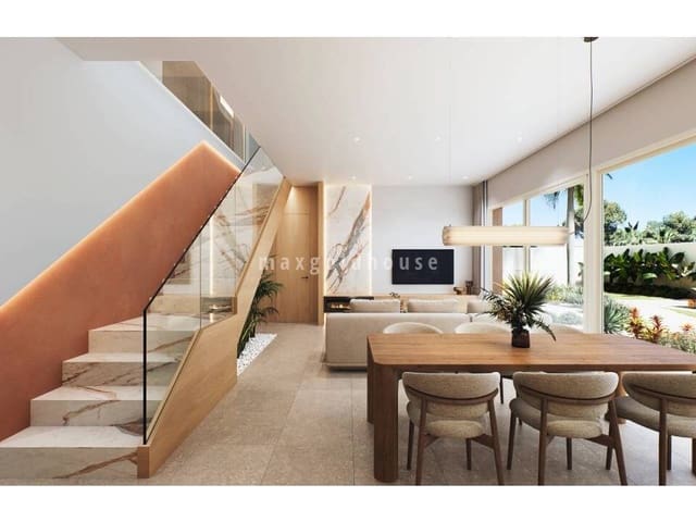 Chalet de 3 habitaciones en Dehesa de Campoamor, Orihuela en venta con piscina - 1.490.000 € (Ref: 10014929)