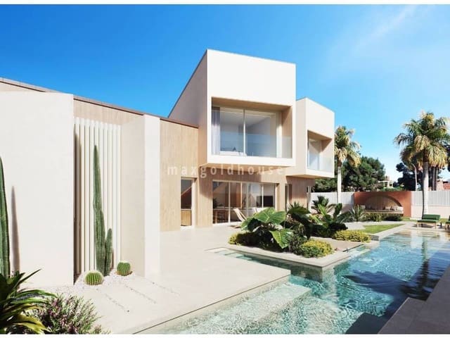 Chalet de 3 habitaciones en Dehesa de Campoamor, Orihuela en venta con piscina - 1.490.000 € (Ref: 10014929)