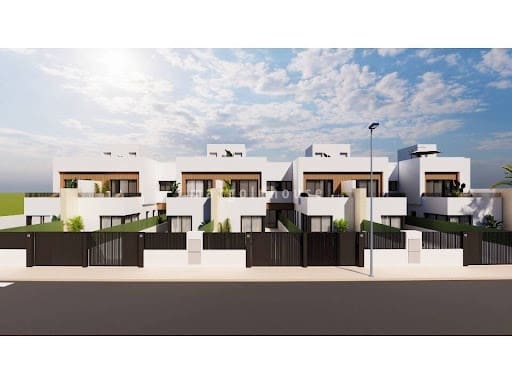 Pareado de 3 habitaciones en Santiago de la Ribera, San Javier en venta con piscina - 369.000 € (Ref: 10014938)
