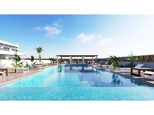 Apartamento de 2 habitaciones en Los Alcázares en venta con piscina - 279.900 € (Ref: 10024956)