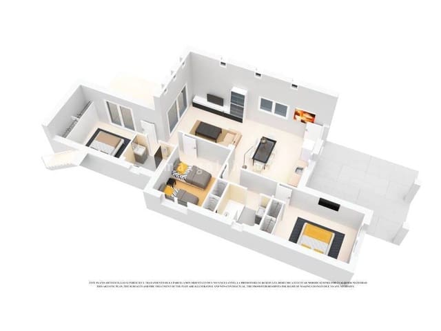 3 bedroom Villa for sale in Los Alcázares with pool - € 419,500 (Ref: 10040192)