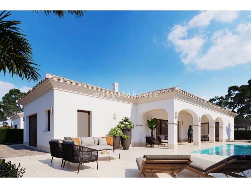 3 bedroom Villa for sale in San Pedro del Pinatar with pool - € 809,950 (Ref: 10054498)