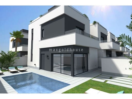 3 chambre Villa/Maison à vendre à Villamartin, Orihuela avec piscine garage - 549 900 € (Ref: 10091011)