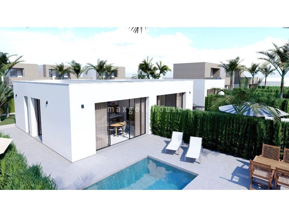 2 sypialnia Willa na sprzedaż w Los Urrutias z basenem - 279 900 € (Ref: 8031403)