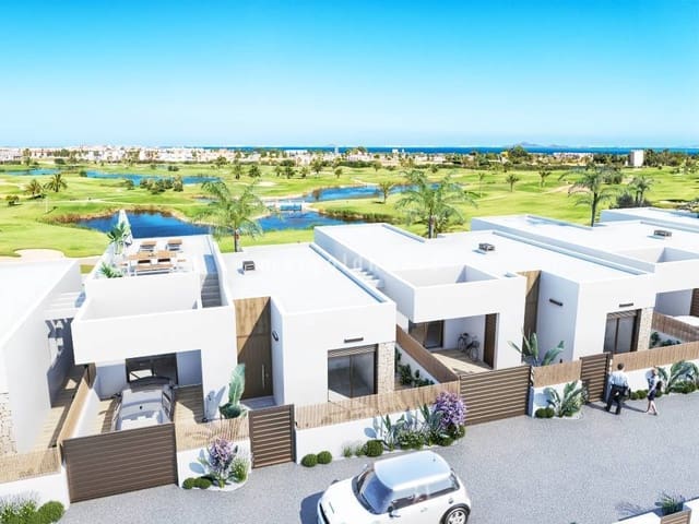 Chalet de 3 habitaciones en Los Alcázares en venta con piscina - 555.000 € (Ref: 9081110)