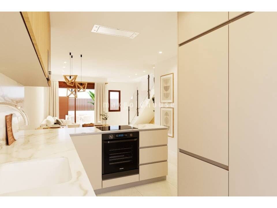 3 soverom Kjedet enebolig til salgs i Los Montesinos med svømmebasseng - € 299 000 (Ref: 9400185)