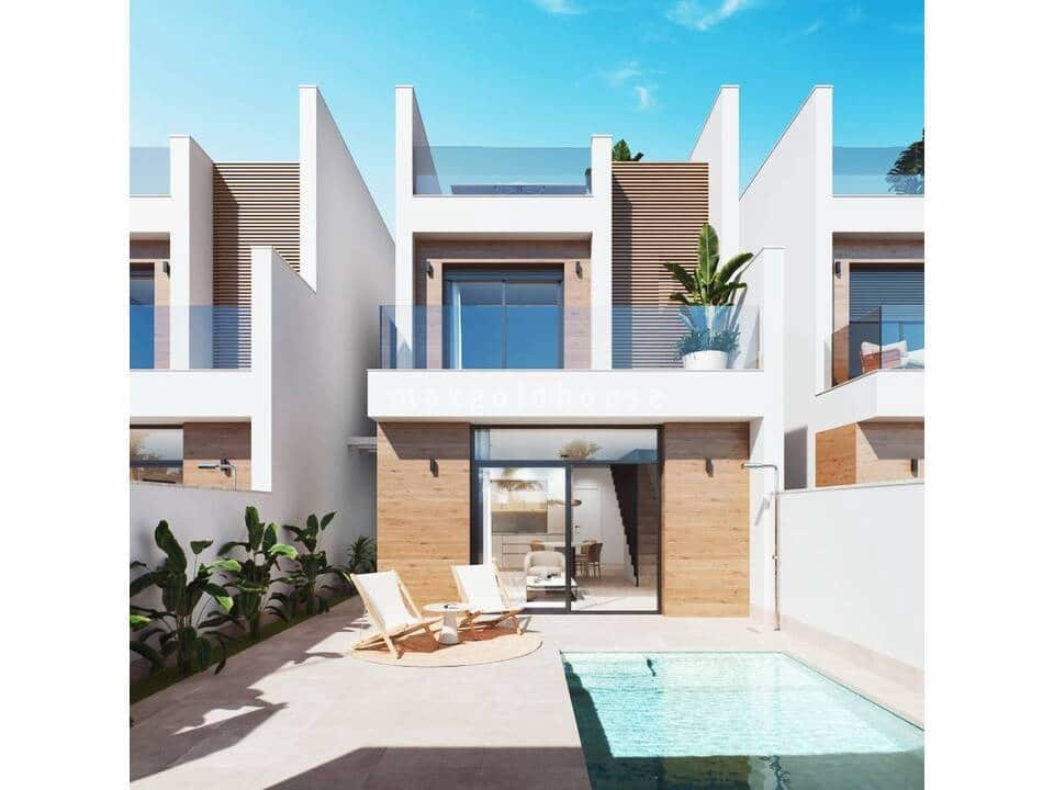 3 bedroom Villa for sale in San Pedro del Pinatar with pool - € 369,900 (Ref: 9425402)