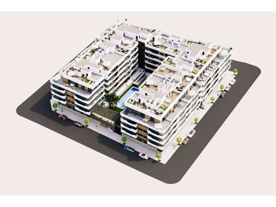 3 Zimmer Apartment zu verkaufen in Santa Pola mit Pool - 315.000 € (Ref: 9465993)