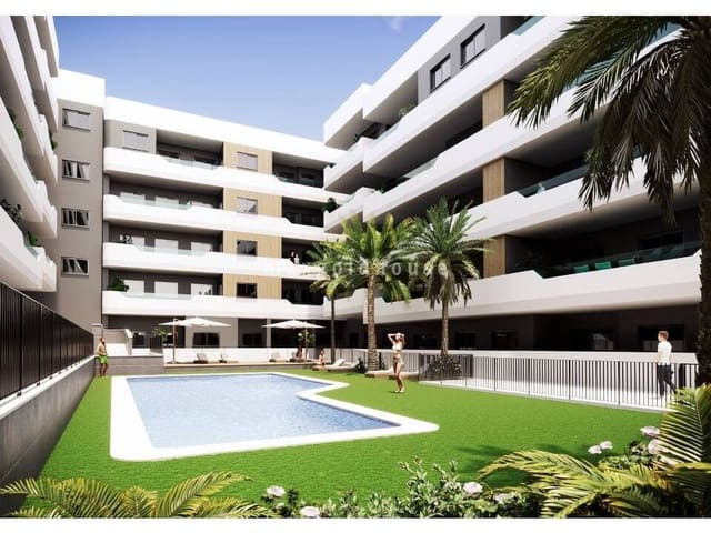 3 soveværelse Lejlighed til salg i Santa Pola med swimmingpool - € 315.000 (Ref: 9488538)