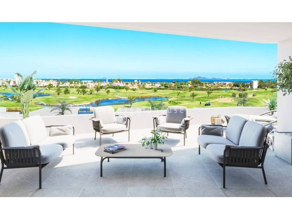 2 Zimmer Apartment zu verkaufen in Los Alcazares mit Pool - 265.000 € (Ref: 9593233)