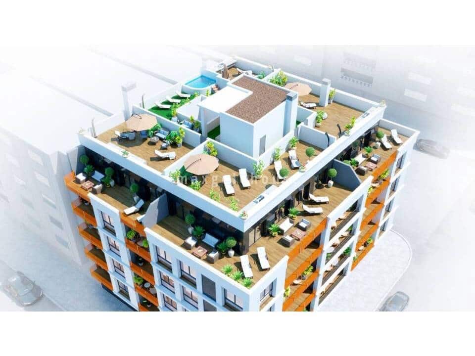 1 soveværelse Lejlighed til salg i Torrevieja med swimmingpool - € 229.900 (Ref: 9593235)