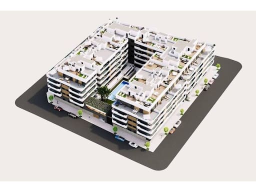 2 makuuhuone Huoneisto myytävänä paikassa Santa Pola mukana uima-altaan - 230 000 € (Ref: 9729748)