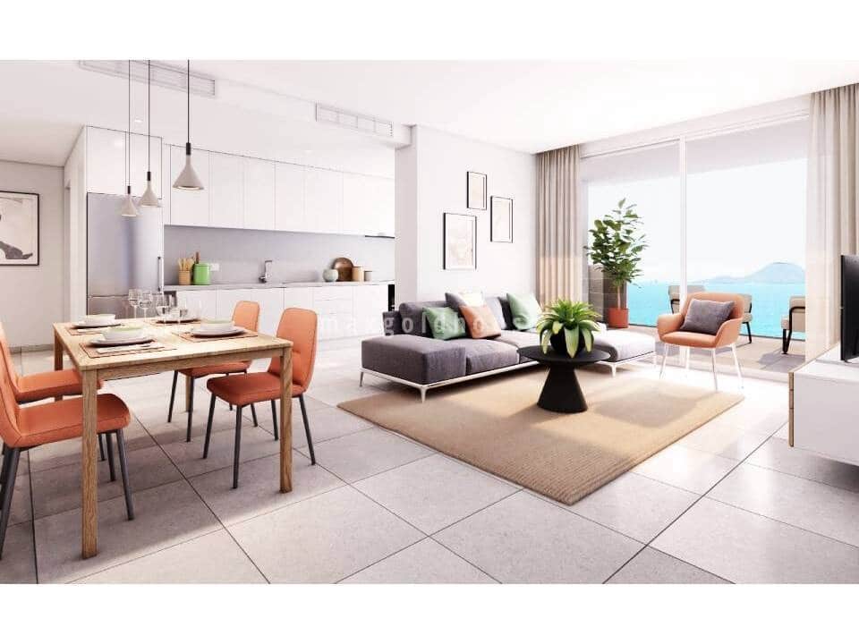 2 bedroom Apartment for sale in La Manga del Mar Menor with pool - € 237,132 (Ref: 9737706)