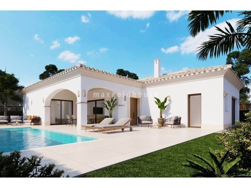3 bedroom Villa for sale in San Pedro del Pinatar with pool - € 809,950 (Ref: 9741410)