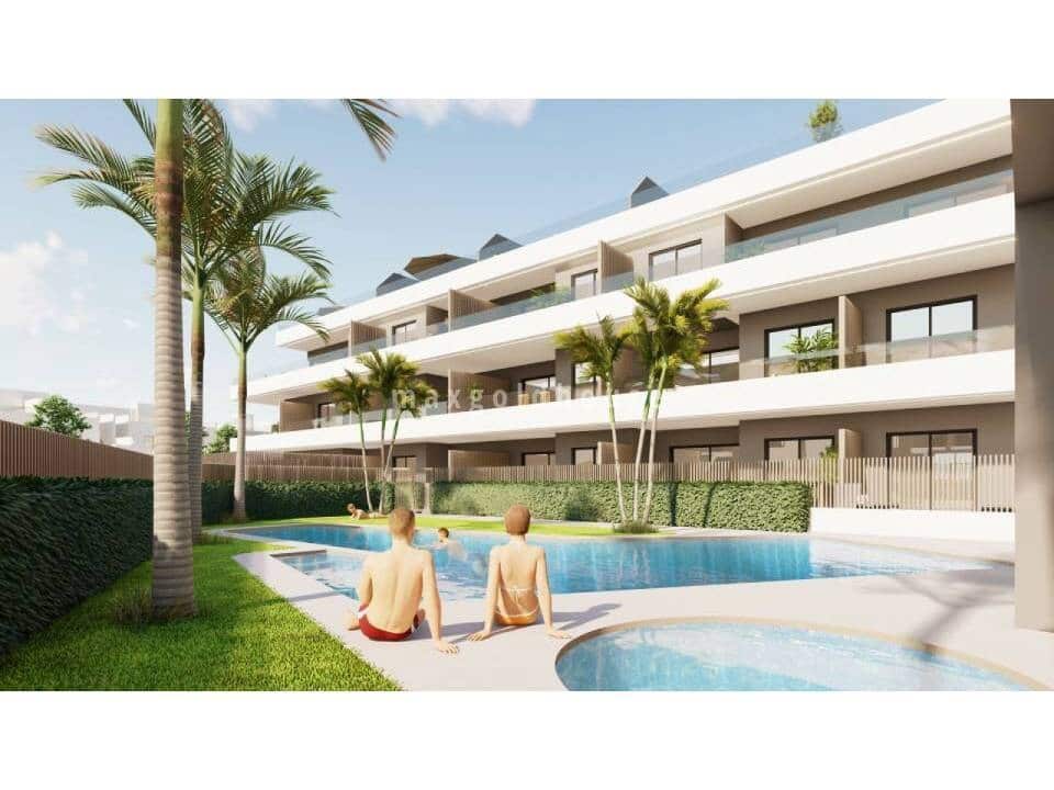 2 sypialnia Apartament na sprzedaż w Pilar de la Horadada z basenem - 295 000 € (Ref: 9789975)