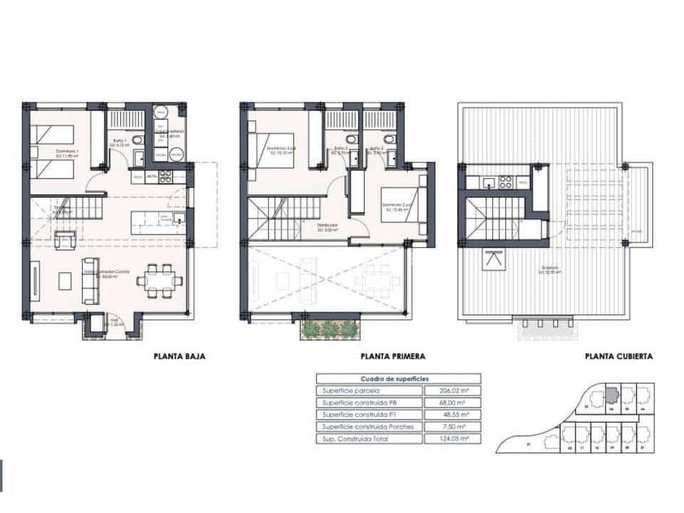 3 soveværelse Villa til salg i Los Montesinos med swimmingpool - € 485.000 (Ref: 9810917)