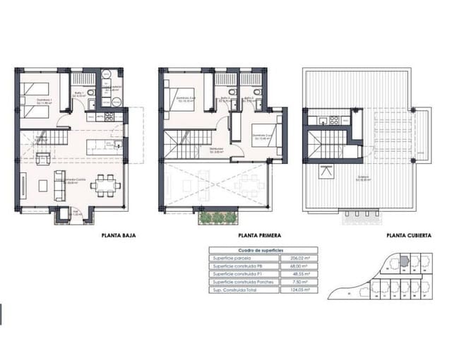 3 soveværelse Villa til salg i Los Montesinos med swimmingpool - € 485.000 (Ref: 9810917)