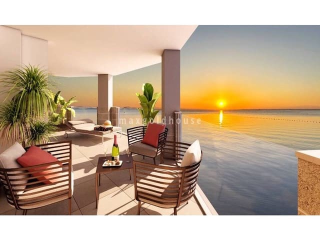 2 soveværelse Lejlighed til salg i La Manga del Mar Menor med swimmingpool - € 263.000 (Ref: 9875337)