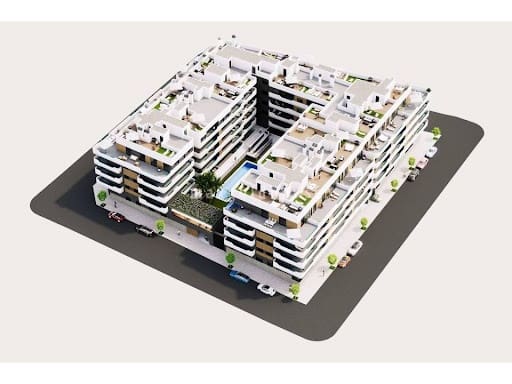 2 makuuhuone Huoneisto myytävänä paikassa Santa Pola mukana uima-altaan - 245 000 € (Ref: 9968022)