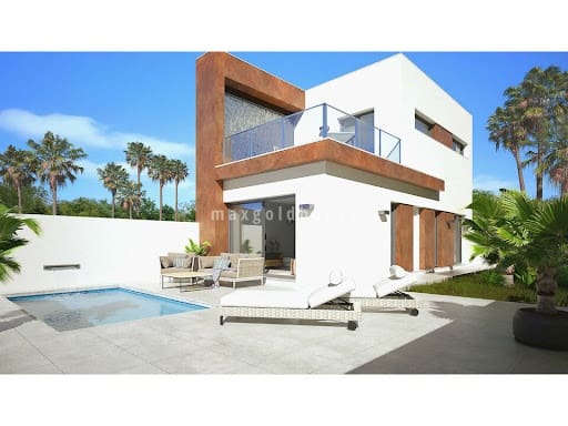 Chalet de 3 habitaciones en Daya Nueva en venta con piscina - 317.000 € (Ref: 9981684)