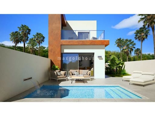 Chalet de 3 habitaciones en Daya Nueva en venta con piscina - 317.000 € (Ref: 9981684)