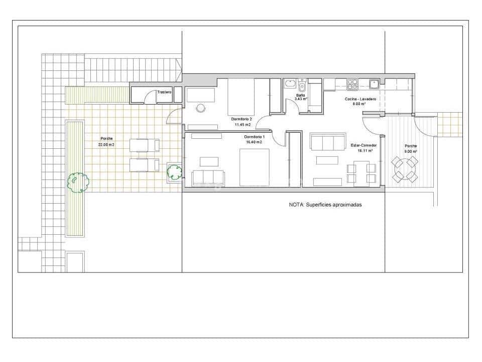 2 camera da letto Appartamento in vendita in Villamartin - 199.000 € (Rif: 9984125)