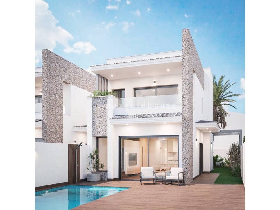3 makuuhuone Huvila myytävänä paikassa San Pedro del Pinatar mukana uima-altaan - 479 900 € (Ref: 9990037)