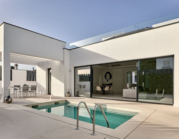 3 soveværelse Villa til leje i San Pedro de Alcantara, Marbella med swimmingpool garage - € 9.000 (Ref: 9104032)