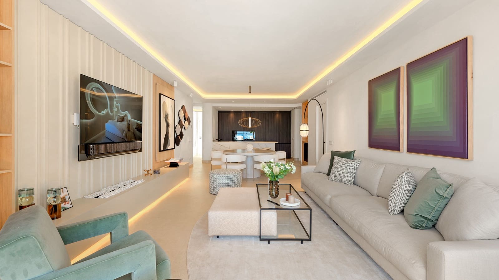 3 sypialnia Penthouse na sprzedaż w Estepona z basenem garażem - 2 995 000 € (Ref: 9217249)