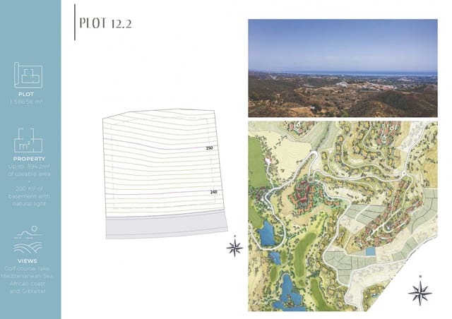 Tomt till salu i Benahavís - 1 250 000 € (Ref: 9217252)