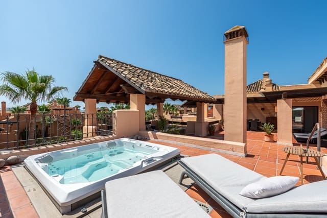 3 slaapkamer Penthouse te koop in Nueva Alcántara, Marbella met zwembad garage - € 1.795.000 (Ref: 9217267)
