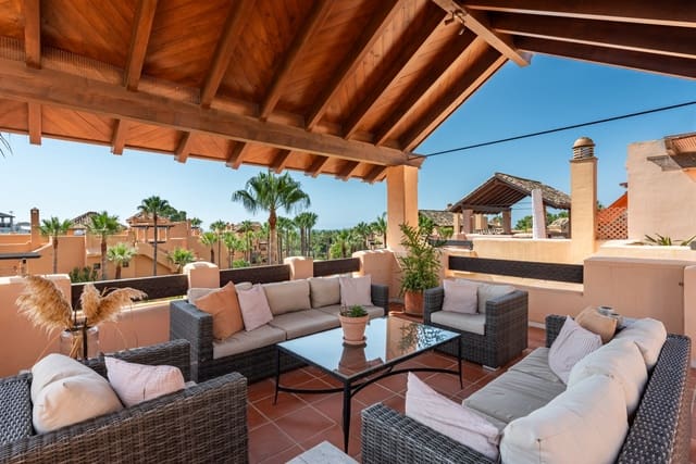 3 slaapkamer Penthouse te koop in Nueva Alcántara, Marbella met zwembad garage - € 1.795.000 (Ref: 9217267)