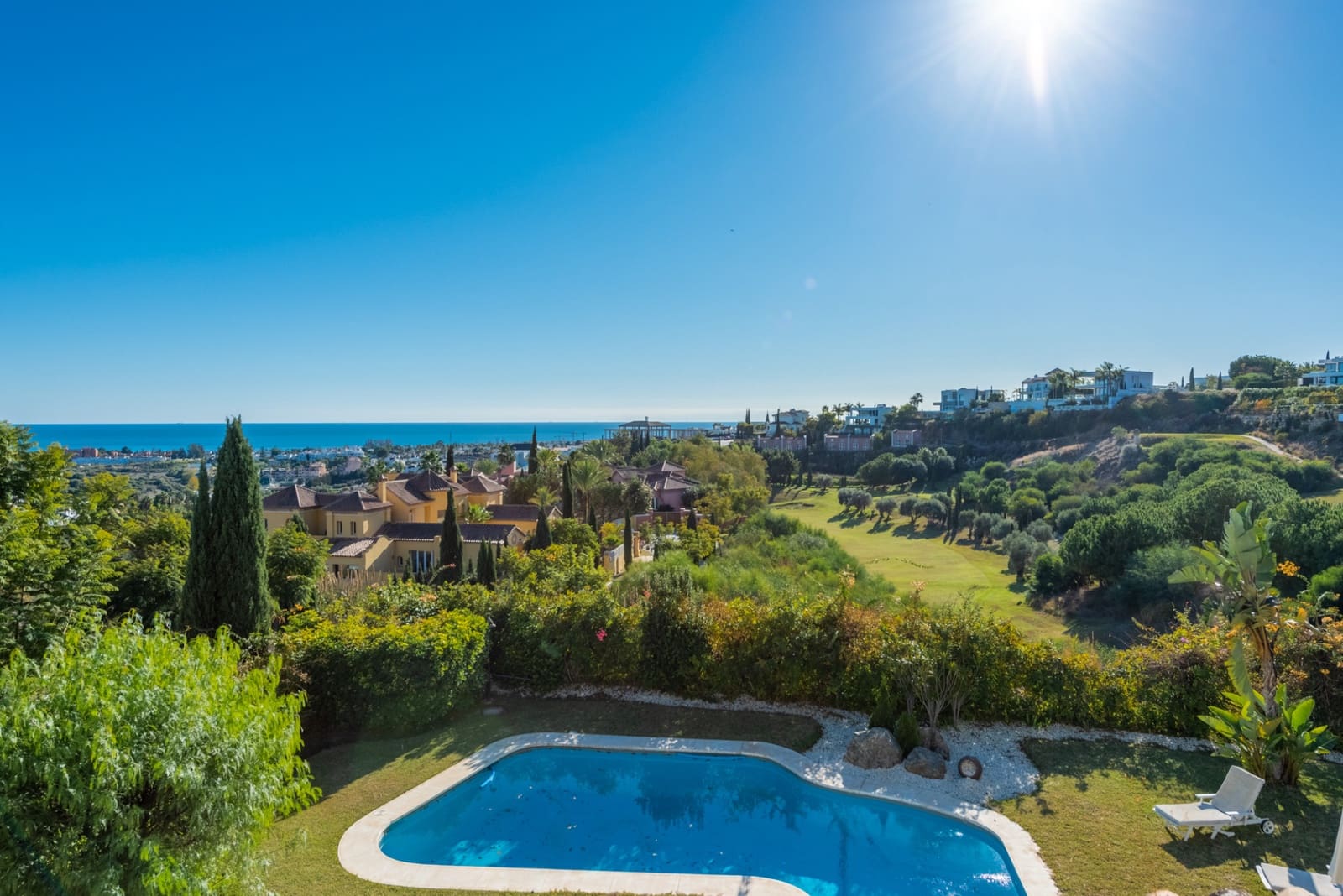 5 bedroom Villa for sale in Los Flamingos with pool garage - € 2,650,000 (Ref: 9239814)