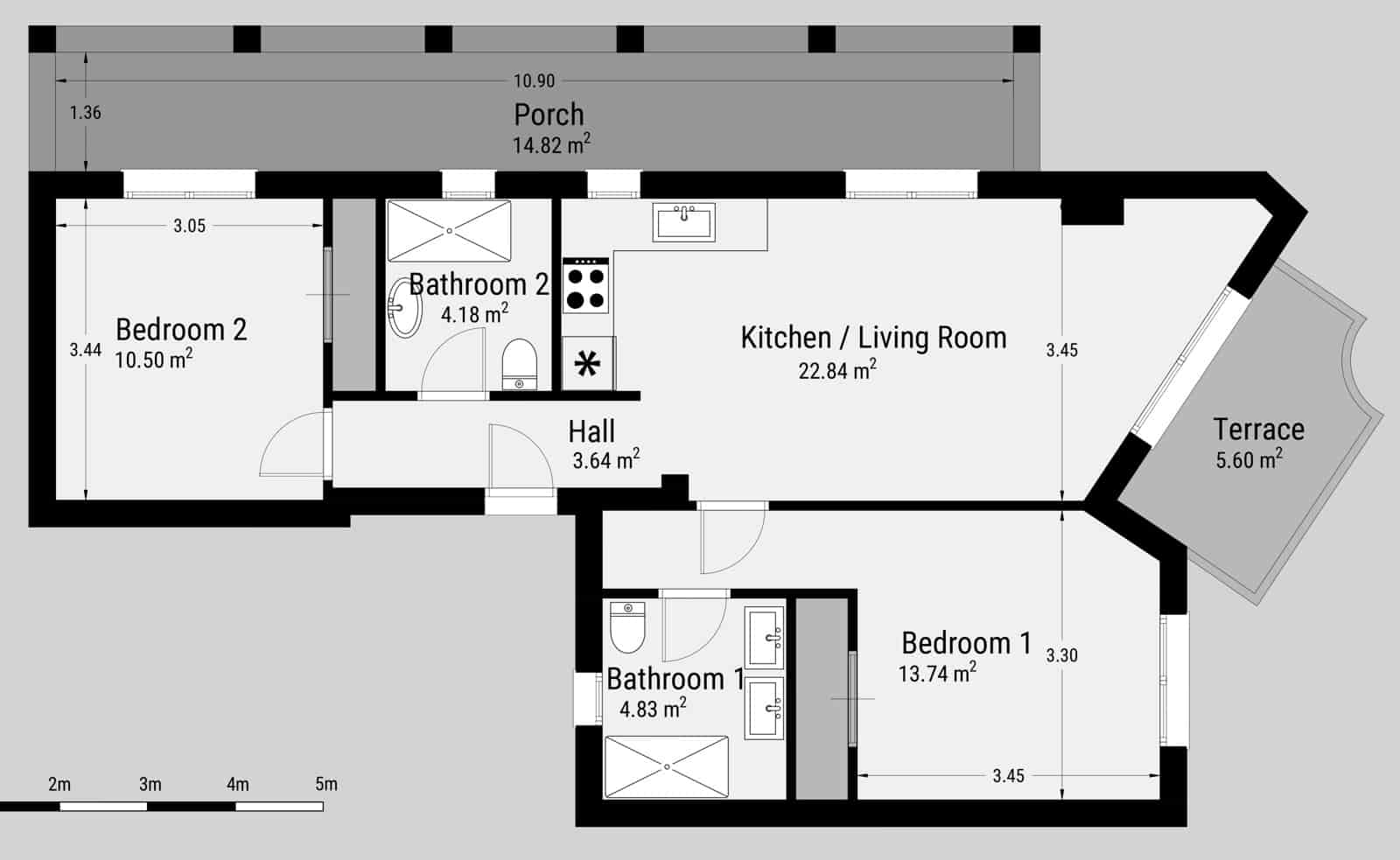 2 slaapkamer Appartement te koop in La Cala de Mijas met zwembad garage - € 599.000 (Ref: 9451779)