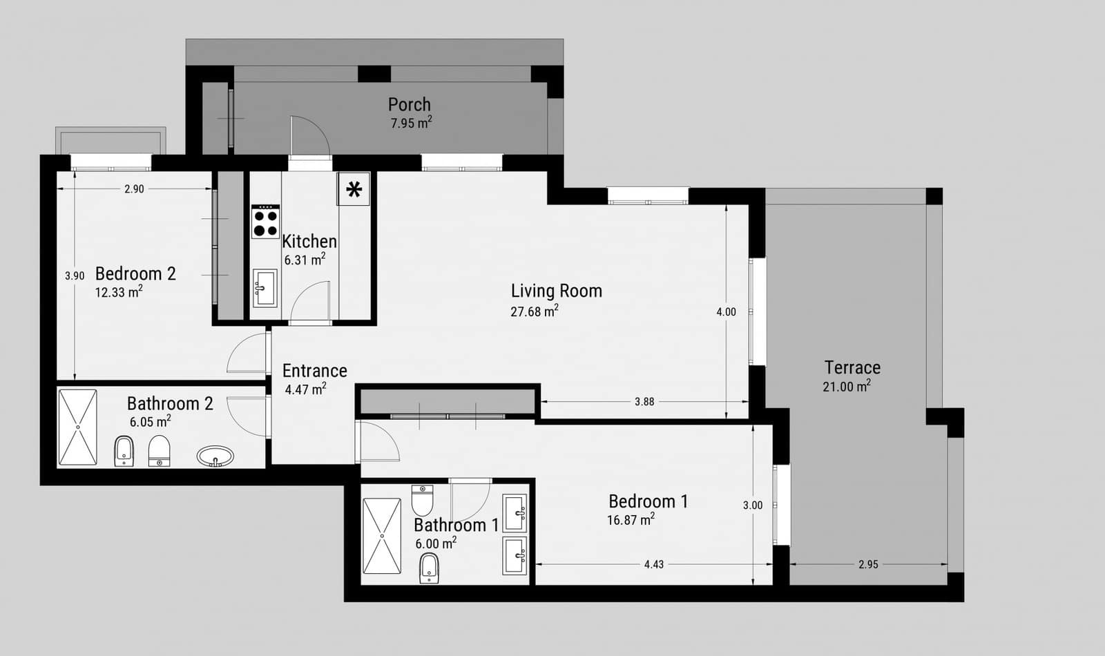 2 bedroom Apartment for sale in Marbella with pool garage - € 720,000 (Ref: 9485130)