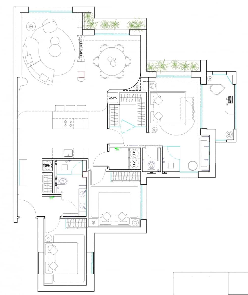 3 soverom Leilighet til salgs i Costalita med svømmebasseng garasje - € 1 495 000 (Ref: 9780311)