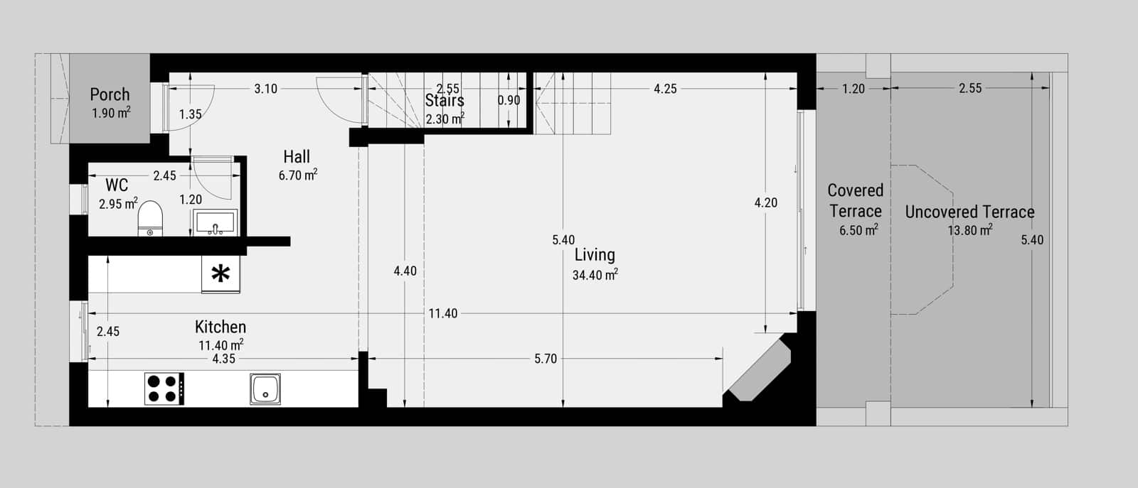 3 sypialnia Dom na sprzedaż w Marbella z basenem garażem - 1 350 000 € (Ref: 9878226)