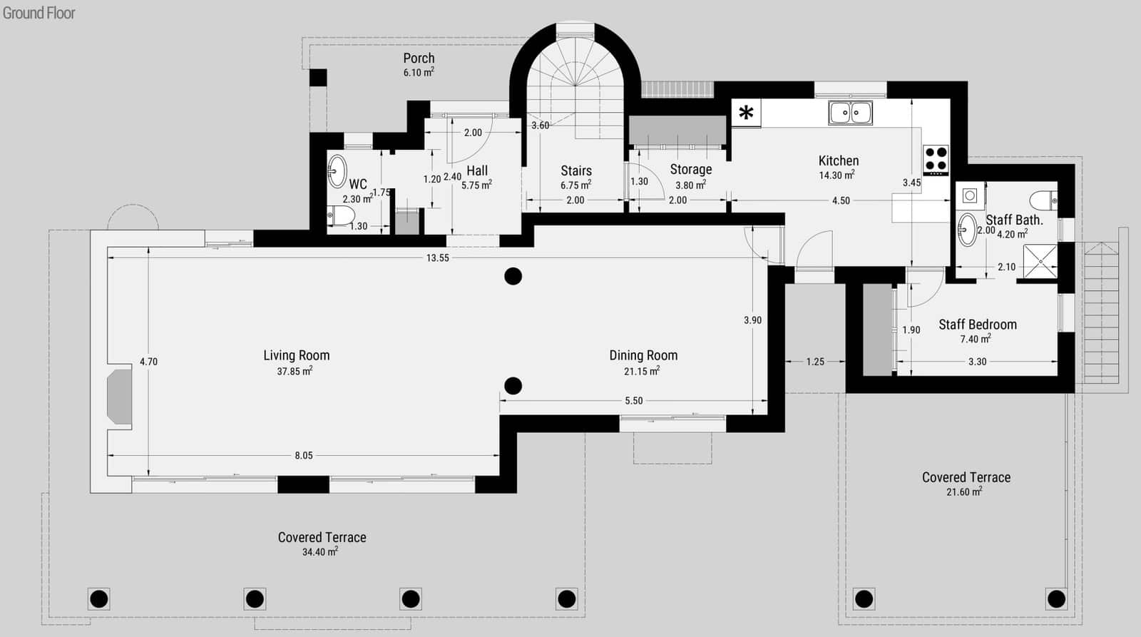 5 slaapkamer Villa te koop in Estepona met zwembad garage - € 1.295.000 (Ref: 9947451)